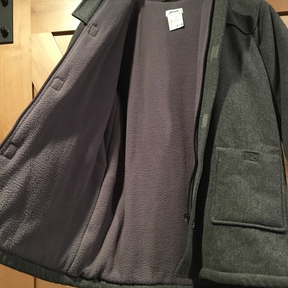 JACADI Wool Blend Coat Gray Girls Boys - Picture 4 of 6